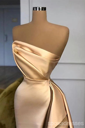 Querida pescoço ouro lantejoulas uma linha barato longo Evening Prom Dresses, Evening Party Prom Dresses, 12350