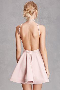 Sexy Backless Pink Cheap 2018 Homecoming Robes Moins de 100, CM400