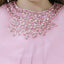 Chiffon Pink Ruffles Vestidos de fiesta baratos en línea, vestidos de fiesta cortos baratos, CM803