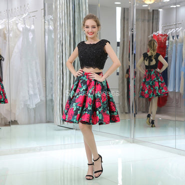 Dos vestidos de encaje baratos en línea, vestidos baratos de baile, cm807.