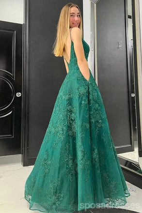 Querida pescoço ouro lantejoulas uma linha barato longo Evening Prom Dresses, Evening Party Prom Dresses, 12350