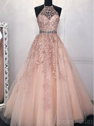 Λαιμόκοψη Λαιμόκοψη Λαιμόκοψη A-line Φθηνά Μακρυμάνικα Φορέματα, Βραδινά Φορέματα, 12350