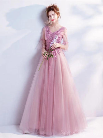 Querida pescoço ouro lantejoulas uma linha barato longo Evening Prom Dresses, Evening Party Prom Dresses, 12350