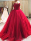 Γλυκιά μου beaded Βουργουνδίας μπάλα φόρεμα μακρύ βράδυ prom φορέματα, φτηνά γλυκά 16 φορέματα, 18423