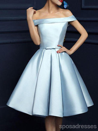 Εκπτώσεις ώμου Κομψό, απλό, φθηνό κοντό φόρεμα για το σπίτι κάτω από 100, CM601