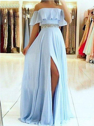 Querida pescoço ouro lantejoulas uma linha barato longo Evening Prom Dresses, Evening Party Prom Dresses, 12350
