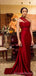 Simple Dusty Rose Φορέματα μακράς γοργόνας Φορέματα παράνυμφων σε απευθείας σύνδεση, WG548