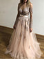 Δημοφιλή Μακριά Μανίκια Lace Φθηνό Long Evening Prom Φορέματα, Προσαρμοσμένη Sweet16 Φορέματα, 18414