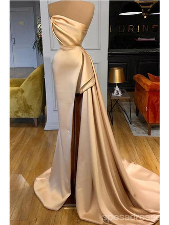Querida pescoço ouro lantejoulas uma linha barato longo Evening Prom Dresses, Evening Party Prom Dresses, 12350
