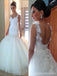 Sexy Backless Lace Straps Mermaid Wedding Dresses Online, Vestidos de noiva baratos de renda, WD450