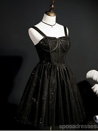 V Neck Dusty Pink Tulle Beaded Κοντά Homecoming Φορέματα Online, Φθηνά Κοντά Φορέματα Prom, CM845