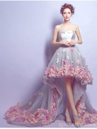 V Neck Dusty Pink Tulle Beaded Κοντά Homecoming Φορέματα Online, Φθηνά Κοντά Φορέματα Prom, CM845