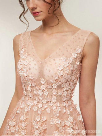 Querida pescoço ouro lantejoulas uma linha barato longo Evening Prom Dresses, Evening Party Prom Dresses, 12350