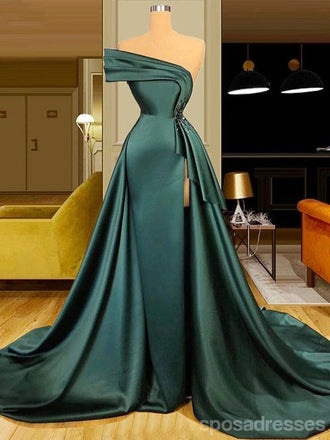 Querida pescoço ouro lantejoulas uma linha barato longo Evening Prom Dresses, Evening Party Prom Dresses, 12350