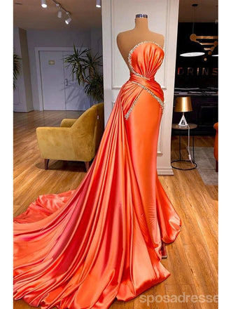 Querida pescoço ouro lantejoulas uma linha barato longo Evening Prom Dresses, Evening Party Prom Dresses, 12350