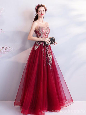 Querida pescoço ouro lantejoulas uma linha barato longo Evening Prom Dresses, Evening Party Prom Dresses, 12350