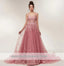 Veja através de vestidos de baile de formatura empoeirados, 16 vestidos baratos, 18354
