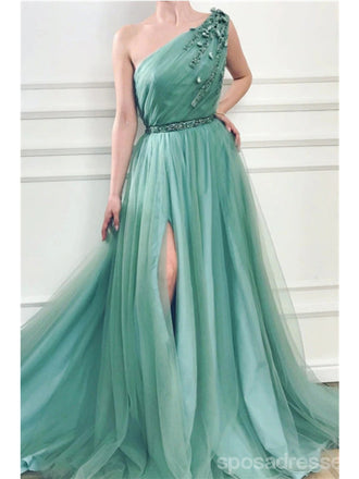 Querida pescoço ouro lantejoulas uma linha barato longo Evening Prom Dresses, Evening Party Prom Dresses, 12350