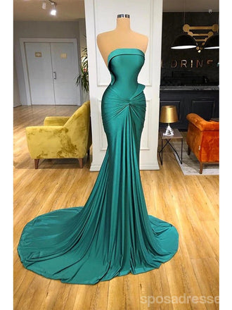 Querida pescoço ouro lantejoulas uma linha barato longo Evening Prom Dresses, Evening Party Prom Dresses, 12350