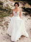 Halter Strassstone Perled A-line Robes de mariée bon marché en ligne, robes de mariée uniques bon marché, WD604