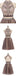 Σέξι Δύο Κομμάτια διακοσμημένα με Χάντρες Καφέ Τούλι Short Homecoming Prom Φορέματα, Οικονομικά Σύντομο Κόμμα Χορό Γλυκό 16 Φορέματα, Τέλεια Homecoming Φορέματα Κοκτέιλ, CM367