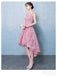 Rosa de encaje rosa de alta gama baja barata vestidos de bienvenida en línea, CM694