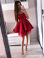 Einfache rote Schatz kurze billige Heimkehr Kleider online, CM728