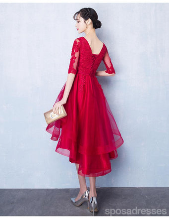 Μακρυμάνικα Κόκκινα Δαντέλα Φθηνά Φθηνά Φτηνά Homecoming Online, CM699