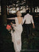 Long Sleeves Lace Backless Long Γάμο Φορέματα Online, Φθηνά Νυφικά Φορέματα, WD544