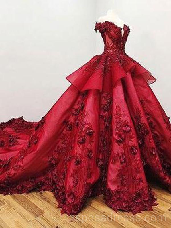 Robe de bal rouge, robe de bal, robe de bal de nuit, robe de 16, 18557