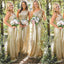 Sparkly One Shoulder Sequin Long Φτηνές Bridesmaid Φορέματα Online, WG318