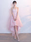 Δαντελλών Υψηλό, Χαμηλό Γλυκιά μου Ροζ Φορέματα Homecoming σε απευθείας Σύνδεση, Φθηνά Σύντομη Φορέματα Prom, CM792