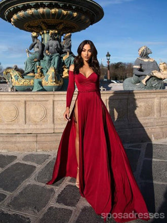 Querida pescoço ouro lantejoulas uma linha barato longo Evening Prom Dresses, Evening Party Prom Dresses, 12350