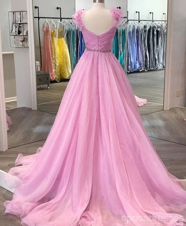 Querida pescoço ouro lantejoulas uma linha barato longo Evening Prom Dresses, Evening Party Prom Dresses, 12350