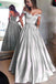 Un simple vestido de raso, un vestido de fiesta de la serie A, un vestido de baile largo, un vestido de baile oficial barato, 171, 912.