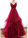 Sexy dos nu rouge scintillant longues robes de bal de soirée, robes de bal personnalisées à bas prix, 18587