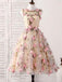 Open Back Lace Flower Cheap Homecoming Robes en ligne, Robes de bal court bon marché, CM743