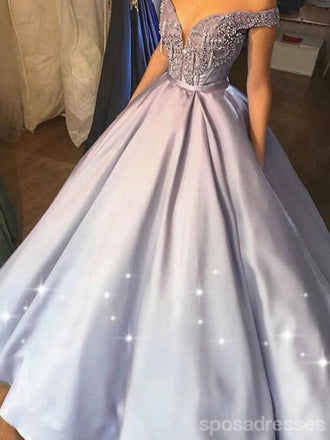 Querida pescoço ouro lantejoulas uma linha barato longo Evening Prom Dresses, Evening Party Prom Dresses, 12350