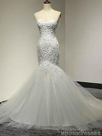 Γλυκιά μου Δαντέλα Γοργόνα Φτηνές Νυφικά Online, Φτηνές Νυφικά Φορέματα, WD515