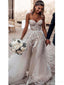 Sweetheart Lace See durch billige Hochzeitskleider Online, Günstige Einzigartige Brautkleider, WD596