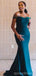 Oro del champán de sirena del hombro dama de honor barata atractiva se viste en línea, WG568