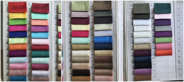 Thick Elastic Satin Fabric Swatch