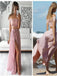 Deux robes de bal, une robe de bal à l 'épaule, une robe de bal à côté de sable rose, une robe de bal sexy, pd0050