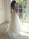 Illusion Lace A-line Robes de mariée pas cher en ligne, Robes de mariée en dentelle pas cher, WD440