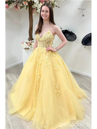 Querida pescoço ouro lantejoulas uma linha barato longo Evening Prom Dresses, Evening Party Prom Dresses, 12350